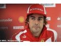 Alonso: "never forget those who suffer"
