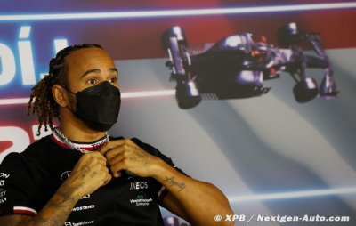 Hamilton&nbsp;: Notre évolution n’a pas comblé tout l’écart sur Red Bull