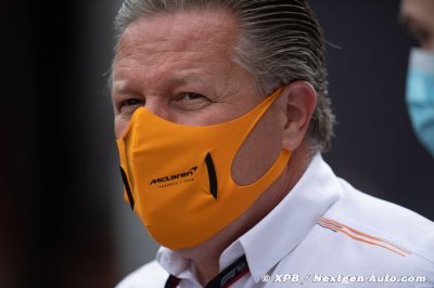 Brown&nbsp;: McLaren F1 a encore des ’désavantages’ sur ses infrastructures