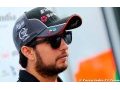 Perez confirmé avant Singapour chez Force India