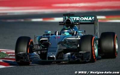 Barcelone L1 : Rosberg et Hamilton aux avant-postes