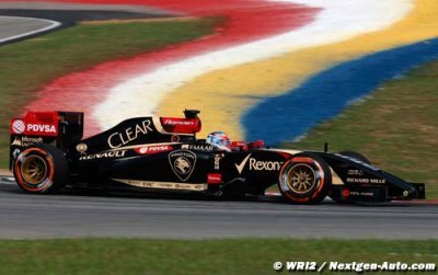 Lotus à l’arrêt, Grosjean et Maldonado doivent faire avec...