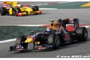 Webber on top with Red Bull