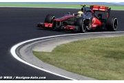 Hamilton contrôlait la course