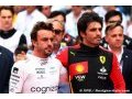 Alonso dément les rumeurs 'stupides' sur lui et Sainz