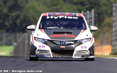Monteiro a passé 2 journées de tests intenses au volant de la Honda