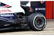Williams a repoussé les limites au niveau des échappements