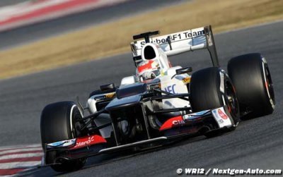 Barcelona II, day 3: Perez on top for Sauber