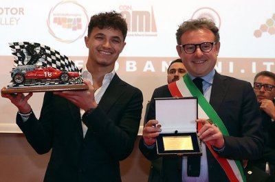 Lando Norris remporte le Trophée Lorenzo Bandini