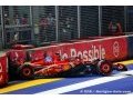 Les pilotes Ferrari piégés par un manque de température des pneus