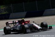 Les pilotes Alfa Romeo encouragés par les essais du GP de Styrie