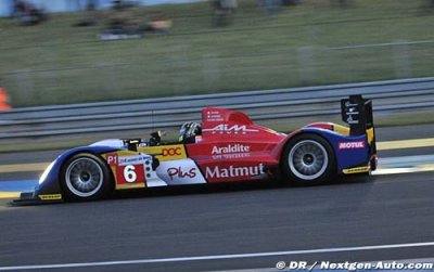 AIM Oreca 01: Fourth behind the Audis!