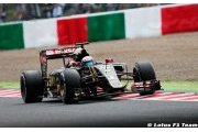 Qualifying - Japanese GP report: Lotus Mercedes