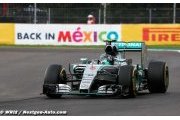Rosberg's hat-trick hopes dealt a blow