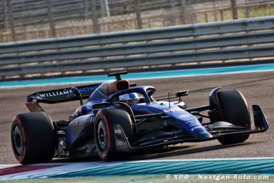 Williams F1&nbsp;: Une ’bonne série de runs’ pour O’Sullivan, un ’rêve’ pour Colapinto