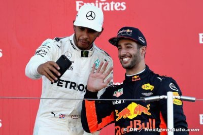 Ricciardo&nbsp;: Hamilton a réussi à garder la tête froide
