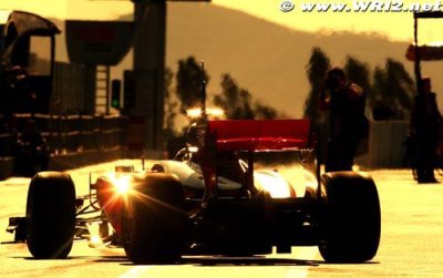 Hamilton and McLaren P1 as testing ends