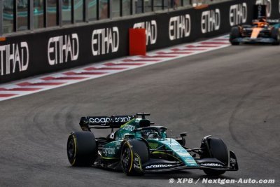 Aston Martin F1&nbsp;: Stroll est ’heureux’ de sa 8e place à Abu Dhabi