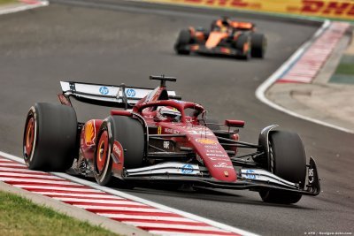 ’La seule victoire possible cette année’&nbsp;: Leclerc est ’très déçu et frustré’ du problème sur sa Ferrari et de sa 4e place&nbsp;en&nbsp;Hongrie