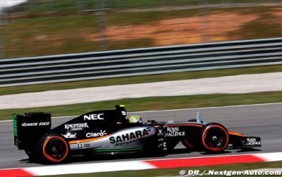 Les pilotes Force India pénalisés après la course