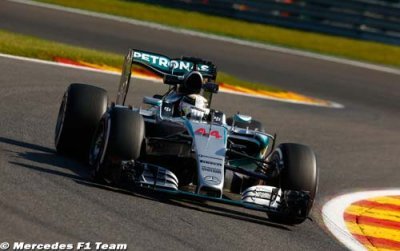 Lewis Hamilton s’impose à Spa devant Rosberg et Grosjean