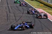 Williams F1 n'a pas fait de miracle en Hongrie 