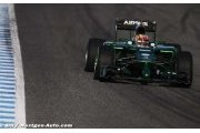 Encore peu de tours pour Caterham