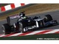 La Williams FW34 prend soin de ses Pirelli