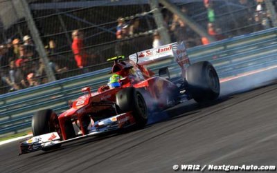 Massa ravi de ses performances sur les longs relais
