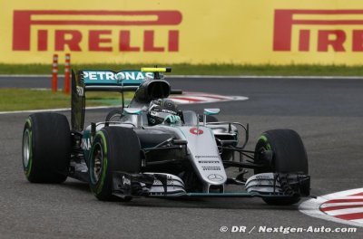 Rosberg takes ninth win of season, Mercedes seals title