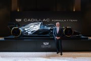 Cadillac F1 unveils special livery for Barcelona shakedown
