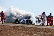Un Gasly rapide a été perturbé par une crevaison et un incendie