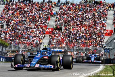 Au Canada, Alpine F1 signe son meilleur score de la saison