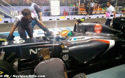 FP1 & FP2 - Singapore GP report: Sauber Ferrari