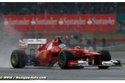 Fernando Alonso sails to stunning pole in the rain at Hockenheim