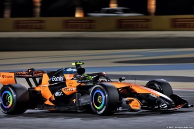 McLaren F1 a privilégié les données au détriment du roulage aujourd’hui à Bahreïn