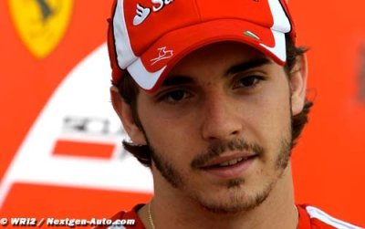 Ferrari en piste à Vairano