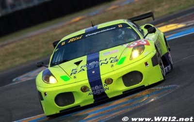 Risi Competizione Ferrari on provisional GT2 pole