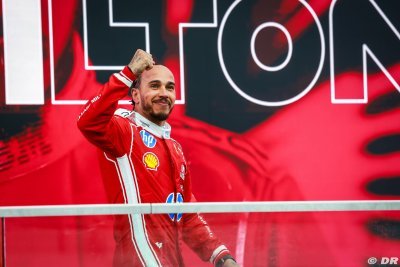 Hamilton révèle quel a été son ’porte-bonheur’ au GP du Canada