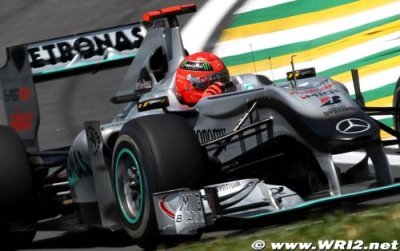 Nico Rosberg et Michael Schumacher sont déçus