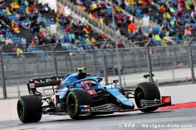 Alpine F1 signe une belle qualification en Russie