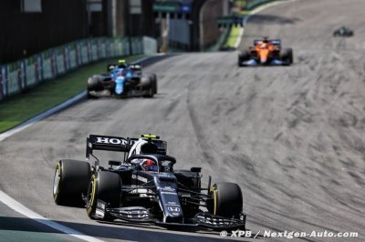 Gasly offre 6 points à AlphaTauri, Tsunoda manque le coche