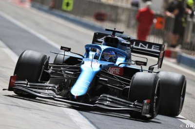 Alonso reconnait que l’Alpine A521 est ’un peu lente’