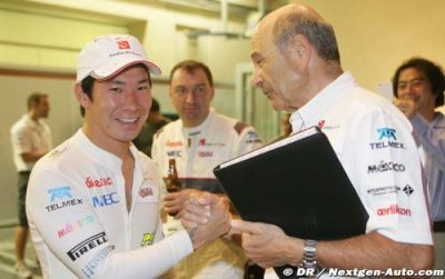 Sauber doit se battre pour la 7e place