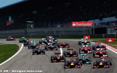 Le premier calendrier 2014 de la F1 dévoilé