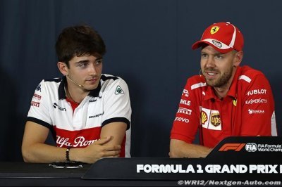 Leclerc arrival ’alarm’ for Vettel - Zanardi