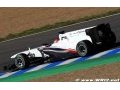 Le programme provisoire des essais de Jerez II