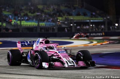 Une course chaotique pour Pérez à Singapour