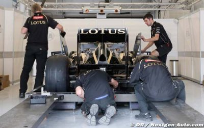 Lotus garde ses nouveaux échappements pour la course