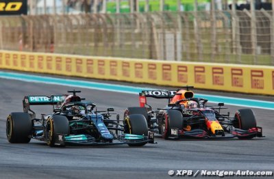 Hamilton félicite Verstappen et donne rendez-vous en 2022